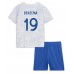 Cheap France Karim Benzema #19 Away Football Kit Children World Cup 2022 Short Sleeve (+ pants)